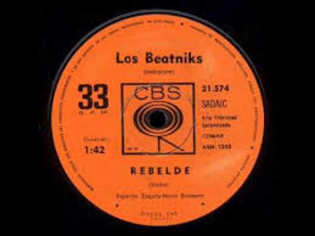 Los Beatniks lanzaron su primer disco: "Rebelde"
