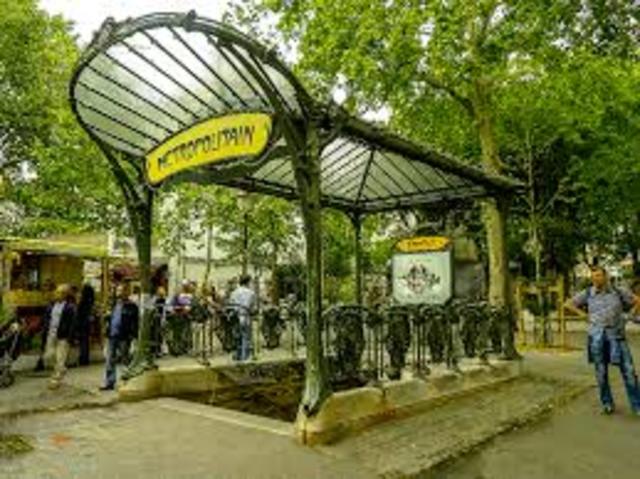 Estación del Metro de París
