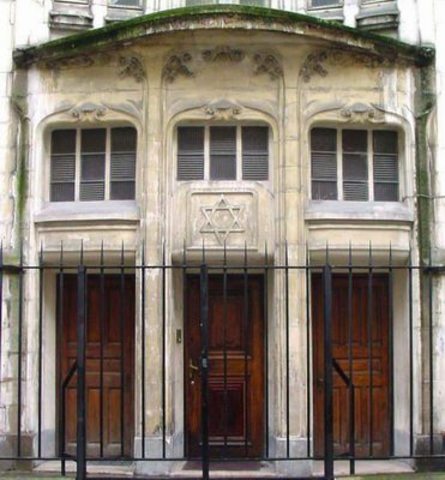 Fachada de Sinagoga-Hector Guimard