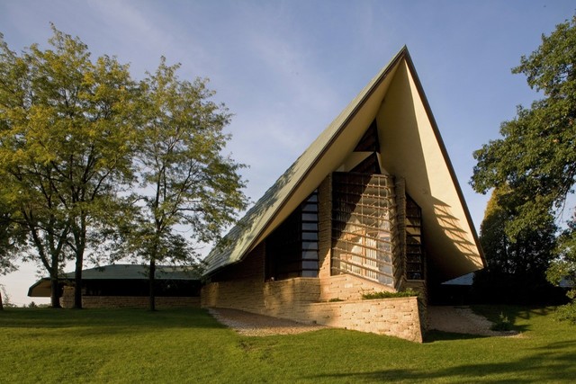 First Unitarian Church-Frank Lloyd Wright