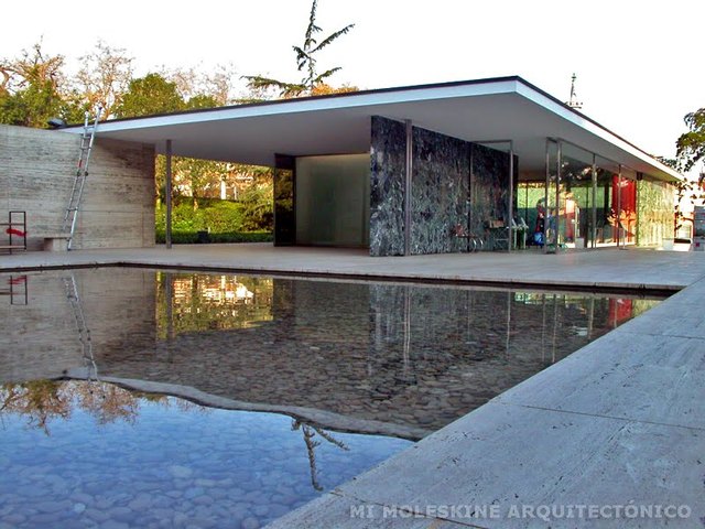 Pabellón de Barcelona-Ludwig Mies van de Rohe