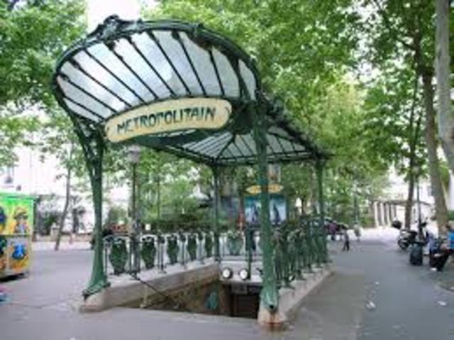 Hector Guimard, Metro de París
