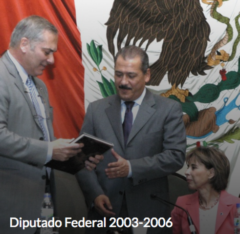 Diputado Federal 2003-2006. Impulsó la 1º Reforma para combatir el delito de Trata de Personas