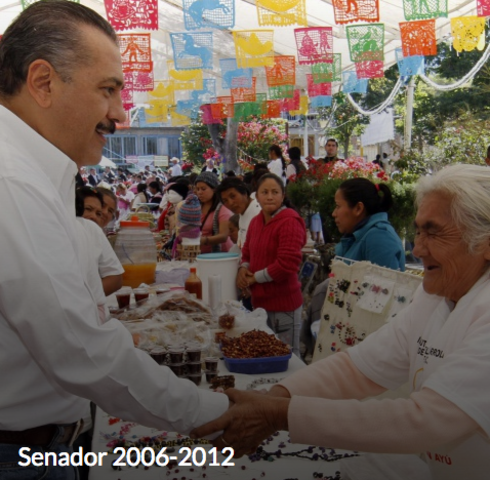 Senador (2006-2012), Coordinador del grupo parlamentario del PRI.