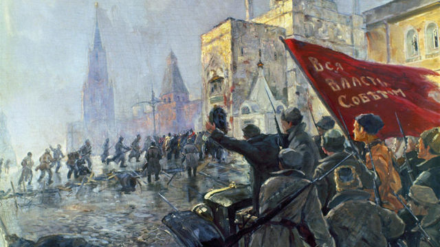 Start of the October Revolution