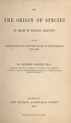 On the Origin of Species