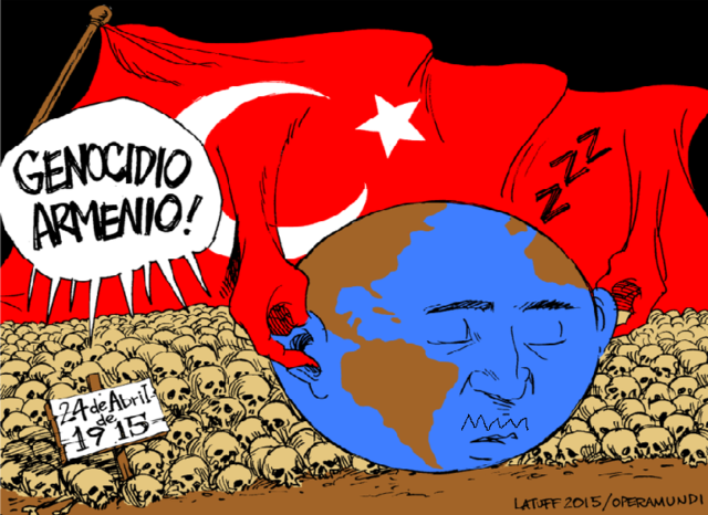 Genocidio armenio por el gobierno Turco.