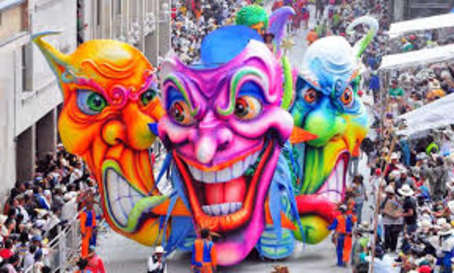 Carnaval de Blancos y Negro