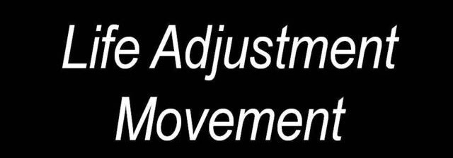 Life Adjustment Education