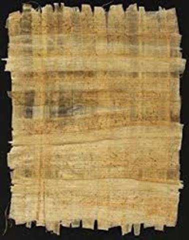 Papyrus in Egypt