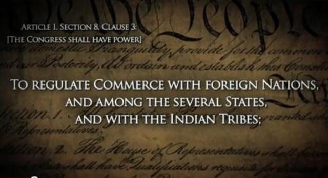 Commerce Clause added to the U.S. Constitution