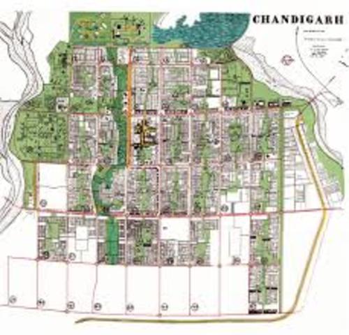 Diseño de la ciudad de Chandigarh
