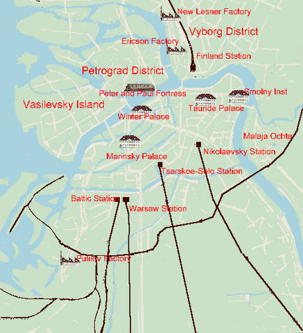 Bolsheviks take over Petrograd