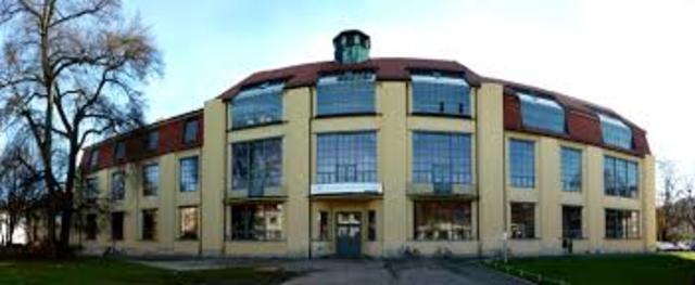 Escuela del gran Ducado de Artes y oﬁcio en Weimar