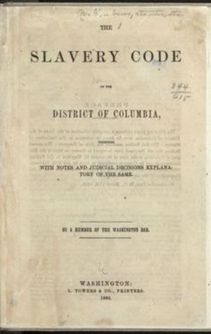 Virginia Slaves Code