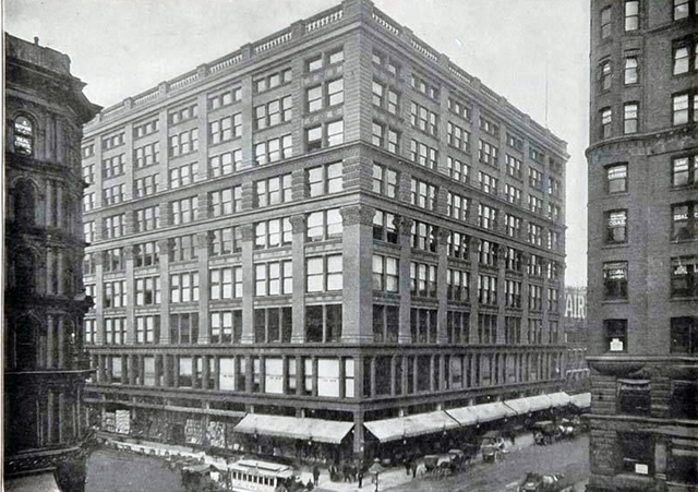 The Fair store Building-William Lebaron Jenney