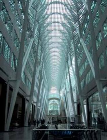 Santiago Calatrava - Galería del BCE Place (1992)
