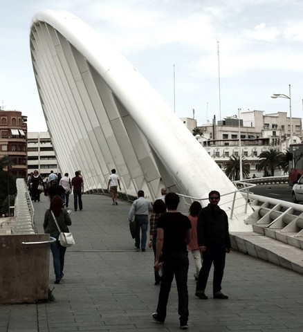 Santiago Calatrava - Puente de la Alameda, Valencia (1995)