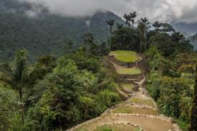 CONSTRUCCION DE LA CIUDAD PERDIDA POR LOS TAIRONAS