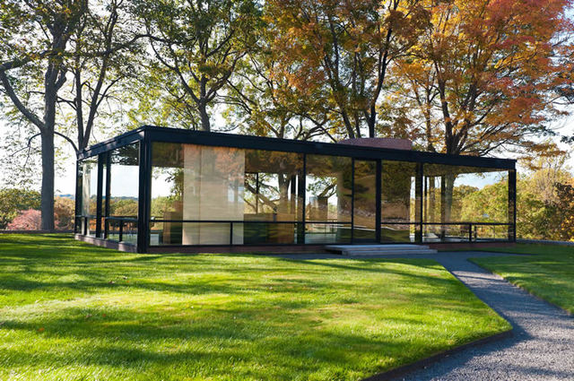 Philip Johnson, The Glass House