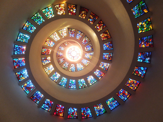 Philip Johnson, Thanksgiving Chapel Square