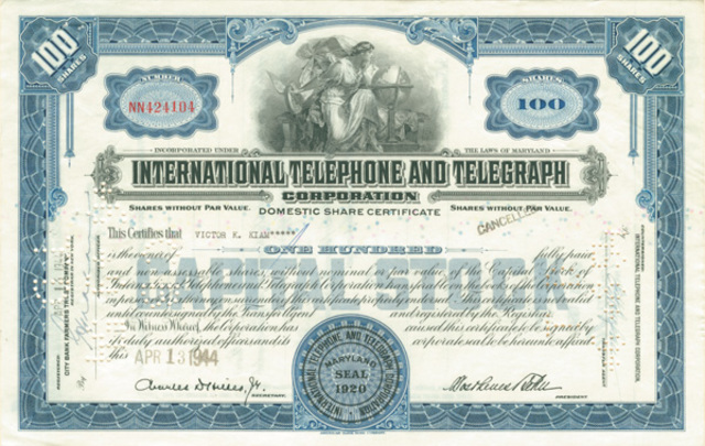 International Telephone and Telegraph