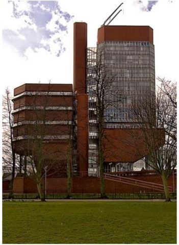 The Leicester University engineering building
