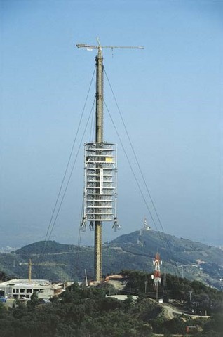 La torre de comunicaciones de Collserola