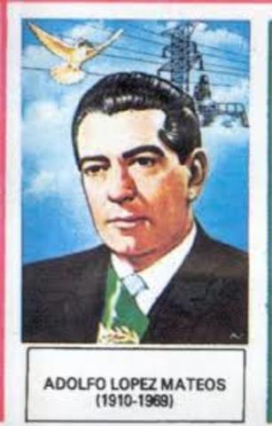Presidencia de Adolfo Lopez Mateos 1958-1964