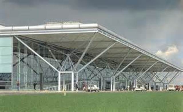 La terminal del aeropuerto