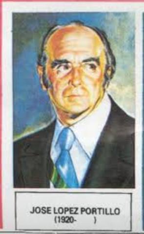 La presidencia de José López Portillo, 1976-1982.