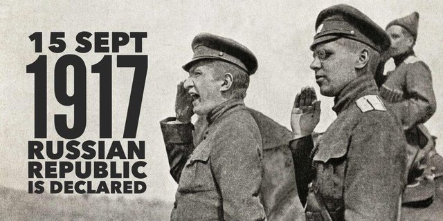 Russia is declared a republic