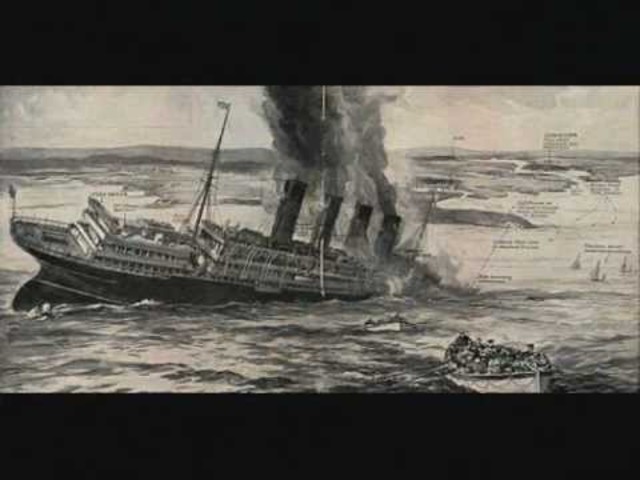 LUSITANIA NAUFRAGA Y DEJA 1.198 DESAPARECIDOS
