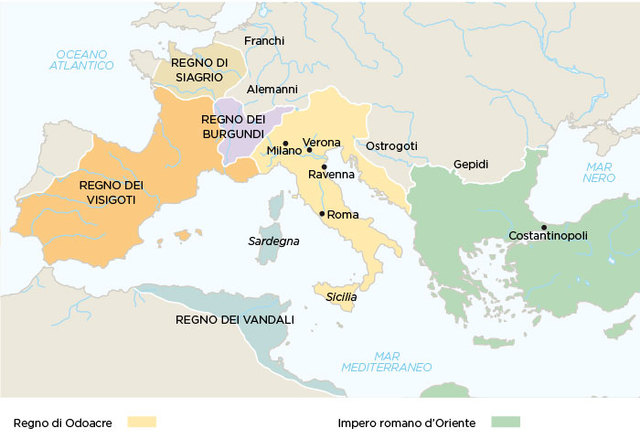 Fine dell'Impero Romano d'Occidente