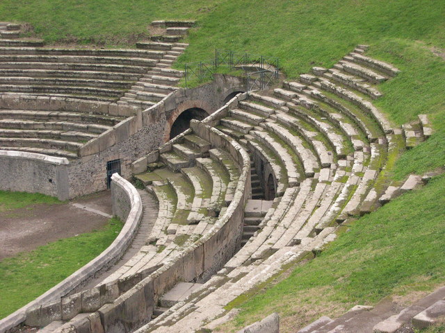 The Ampitheatre of Pompeii