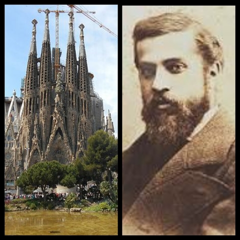 Antoni Gaudí i Cornet - La Sagrada Familia.