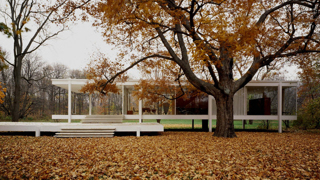 Ludwing Mies Van der Rohe - Casa Farnsworth