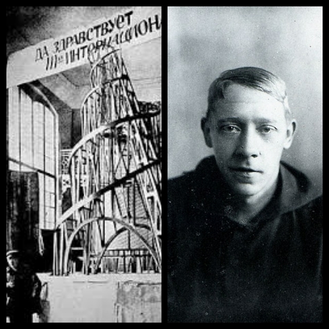 Vladímir Tatlin - Monumento a la III Internacional.