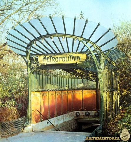 Hector Guimard - Estaciones de Metro de París