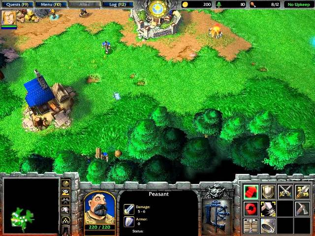 Warcraft mode with Personal Computer