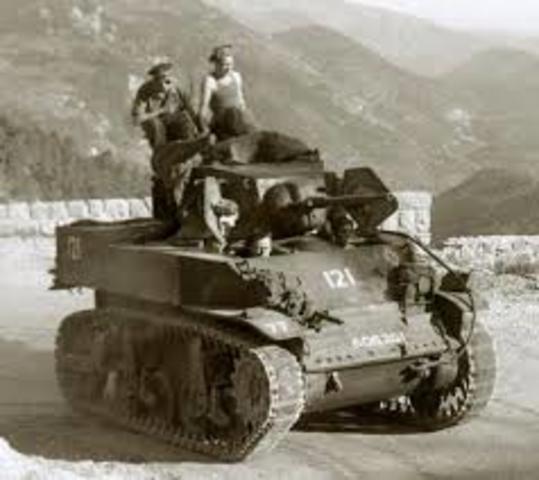 desembarco de un cuerpo expedicionario