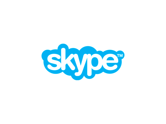 Video call with Skype