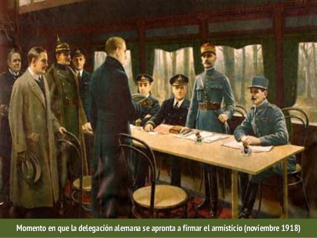 FIRMA DE ARMISTICIO