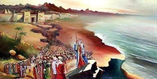 La llegada de los judios a la tierra prometida