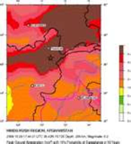 Hindu Kush Region, Afghanistan/ deadlist earthquake