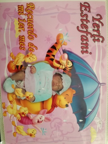 Primer mes mi hija mayor