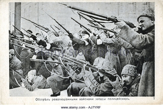 Army abandoning the Tsar