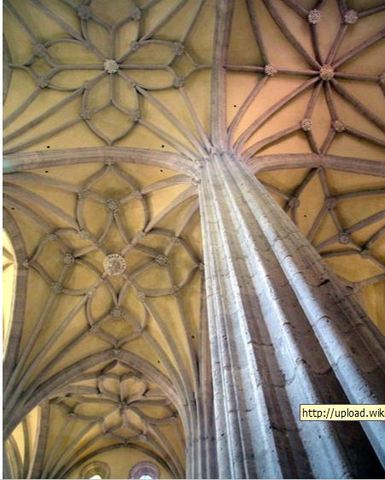 Elemento Gotico: Pilar Baquetonado