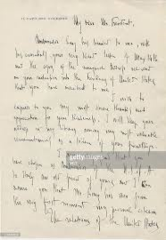 President Roosevelt's address to Hitler and Mussolini