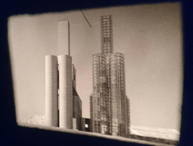 Aparición de las proyecciones fijas en pantalla